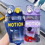Acrylic Motion Water Bottle