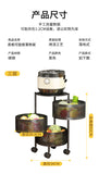 360° Rotatable Kitchen Shelf
