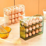 Acrylic 30 grids 3 layer Egg Organizer