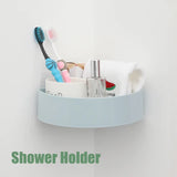 Wall mounted corner shelf