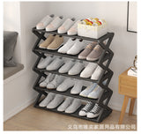 5 and 4 layer Simple Assembling Shoe Rack