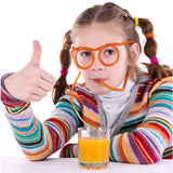 Creative fun Sun Glasses Straw
