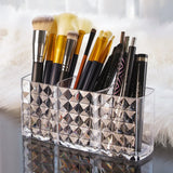 Acrylic Diamond Cut Desktop Organizer