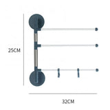 Wall Mounted Towel Rotating Rack