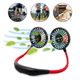 7 Wings Rechargeable Neck Fan