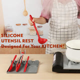 5 in 1 silicone Spoon Rest