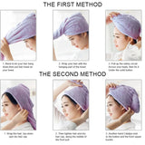 Hair Drying Towel ( Pack Of 4 )