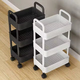 3 Layer Smart Cart With Wheels