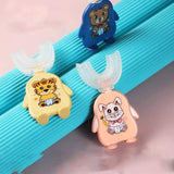 U shape Cartoon Toothbrush