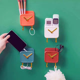 Clock Style Mobile And Multi Purpose Holder