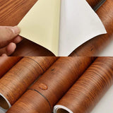 Self adhesive wooden sheets