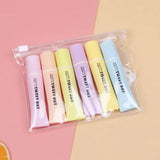 Toothpaste Style Highlighter (6pcs)
