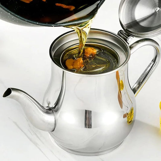 Stainless Steel Oil Filter Kettle