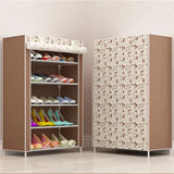 7 layer Printed Shoe Rack