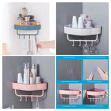 Plastic Corner Storage Rack