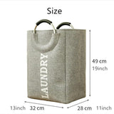 Portable Folding Laundry Basket (Heavy Quality)