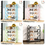 4 layer Diamond Cut Shoe rack