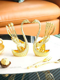 Stainless Steel Creative Spoon Set With Stand