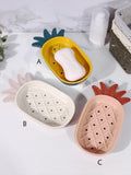 Pineapple Shape Soap Dish (Pack Of 2 )