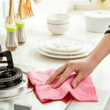 10 + 2 Pieces Microfiber Cleaning absorbent Sponge