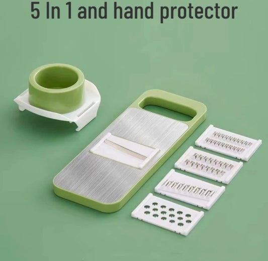 5 In 1 Manual Vegetable Slicer Cutter