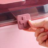 First Aid Plastic Kit Organizer Medicine Box