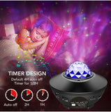 Galaxy Ocean Wave Light Projector