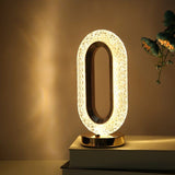 3 Modes Rechargeable USB Operated Luxurious Crystal Elegance Lamp