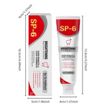 Yayashi SP6 Whitening Toothpaste 120g– Removes Stains from Coffee, Tea & Smoking