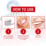 Yayashi SP6 Whitening Toothpaste 120g– Removes Stains from Coffee, Tea & Smoking