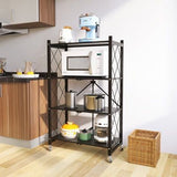 Installation Free Folding Kitchen Rack