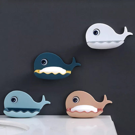 Whale soap dish