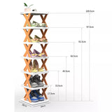 X-Shape Shoe Rack