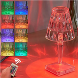 Multicolour Diamond Acrylic Table Lamp