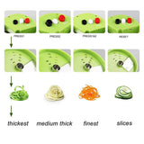 Manual Spiral Vegetable Cutter