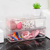 Double Layer Acrylic Cosmetic Organizer