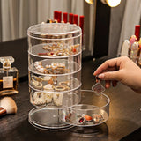 Acrylic Rotatable Jewelery Organizer