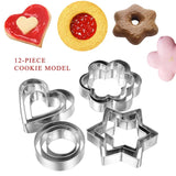 12Pcs Cookie Cutter Set