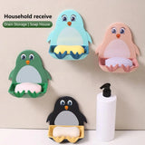 Wall Mounted Penguin Soap Dish