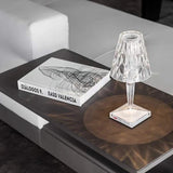 Multicolour Diamond Acrylic Table Lamp