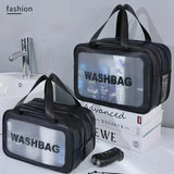 Double Layer Waterproof Travel Cosmetic Washbag Organizer