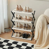 Space Saving Foldable Shoe Rack