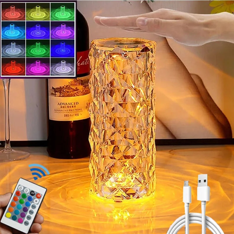 3d Diamond Touch Lamp (16 colors)