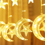 Moon Star Decoration Fairy Light