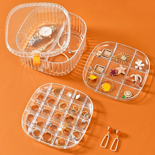 Transparent Crystal Jewelery Organiser