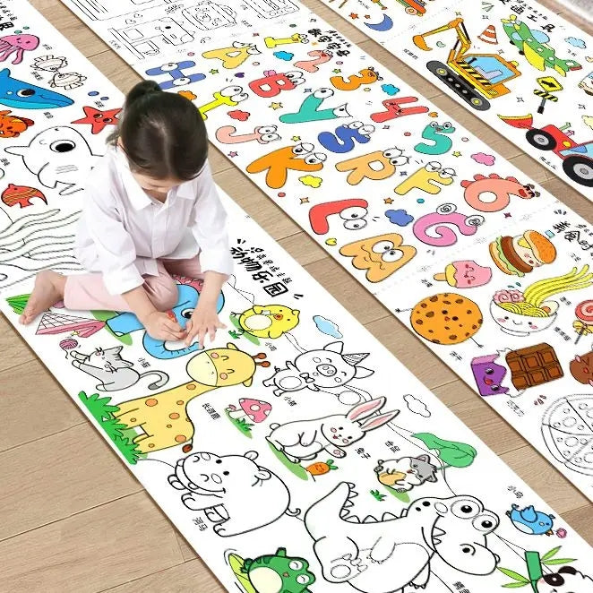 Kids Drawing Roll