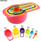 Measuring Cup Multi Colour 6Pcs Set