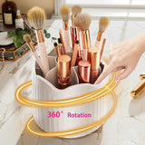 New 360° Rotating Makeup Brush Holder