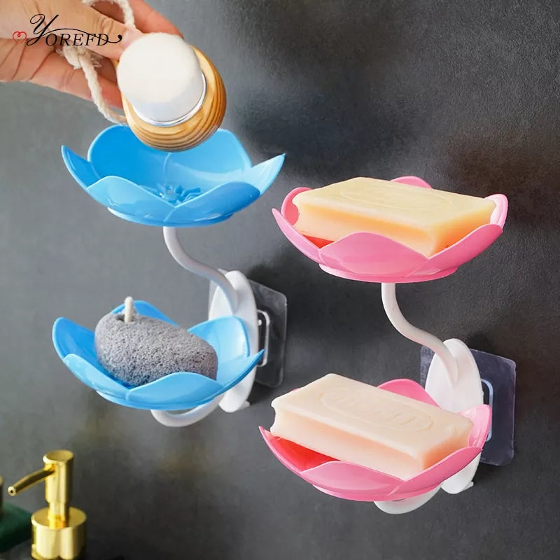 Creative Lotus Shape Soap Dish