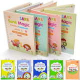 Child Practice Magic Book pack of 4pcs with 10 refill